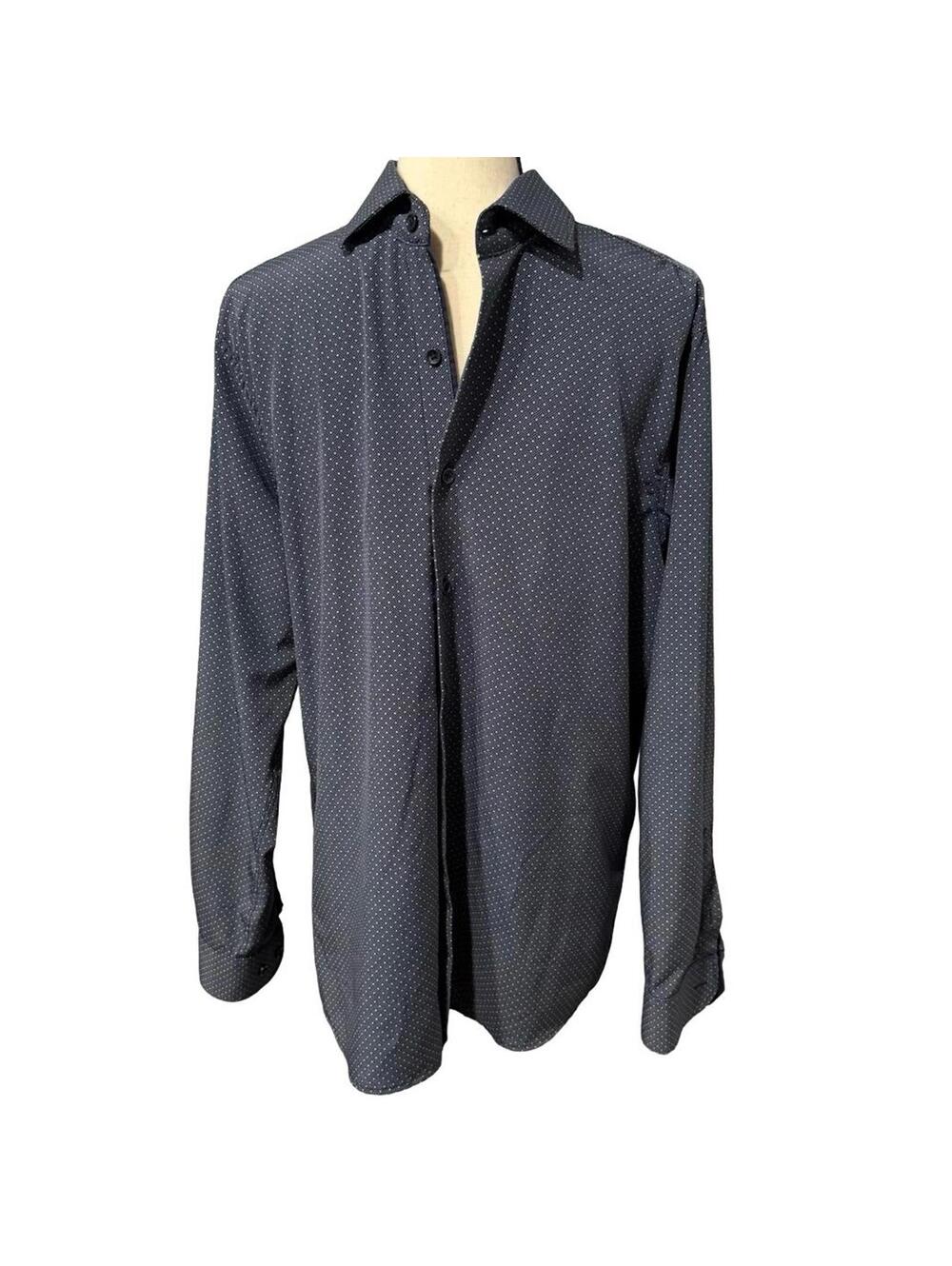 Tom Baine Slim Fit Men's Long Sleeve Button-Up Shirt
